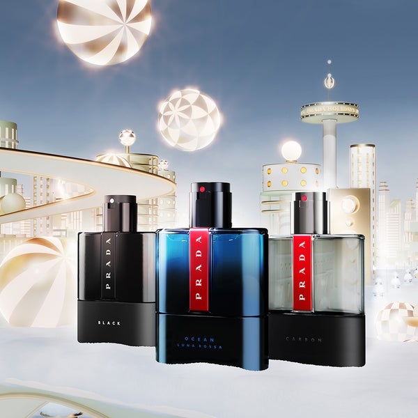 Prada Luna Rossa Carbon Eau De Toilette 100ml Gift Set Clearance-Verkauf