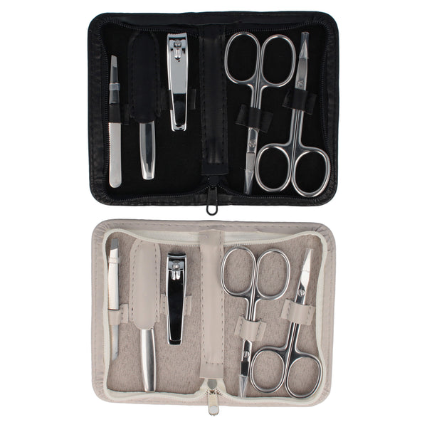 ﻿Parsa Beauty PARSA Beauty Maniküre Set, 5-teilig, schwarz oder greige Letzte 2 Tage