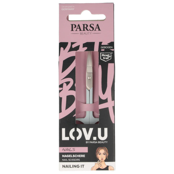 Parsa Beauty PARSA Beauty LOV.U Nagelschere gebogen, mint Discount Store für neue Produkte