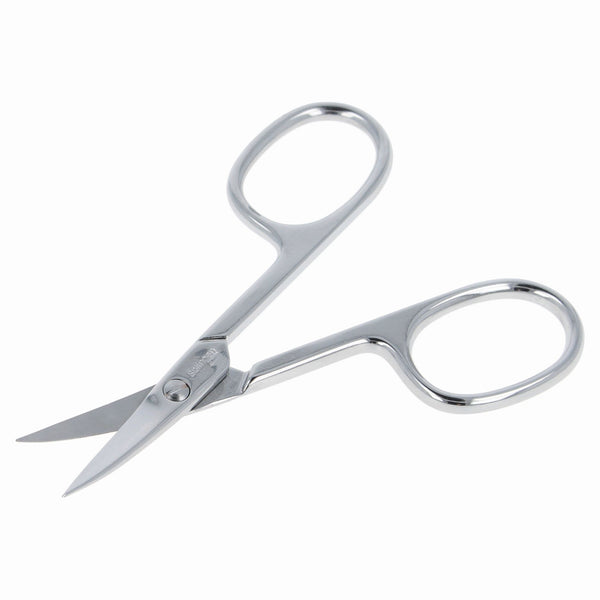 Parsa Beauty PARSA Beauty Nagelschere, gebogen mit Mikrozahnung, Nickelfreie Oberfläche Fabrikladen