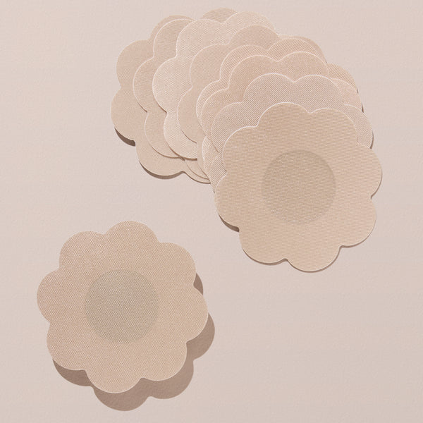 Parsa Beauty PARSA Beauty Nippelapdeckung Brustwarzenabdeckung Nipple Covers Satin beige Exklusivangebot