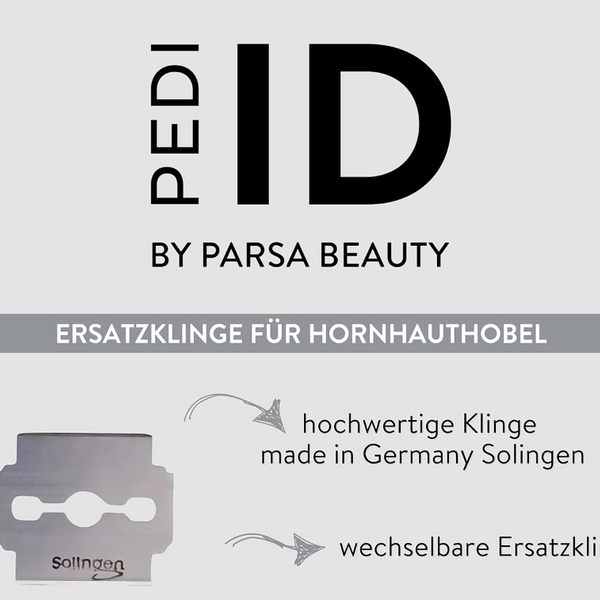 Parsa Beauty PARSA Beauty ID Hornhauthobel Ersatzklingen Tägliche Deals