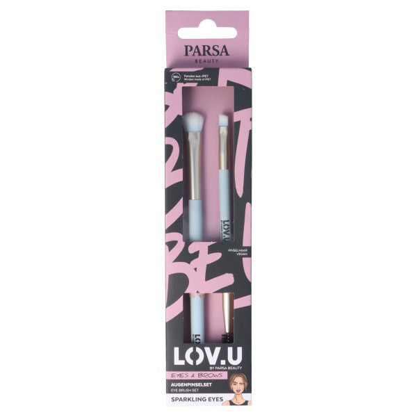 Parsa Beauty PARSA Beauty LOV.U Augenpinselset 2-teilig im Angebot