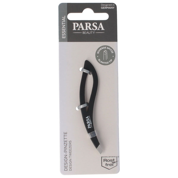 Parsa Beauty PARSA Beauty Design-Pinzette, schräg, schwarz oder rosé Blitzangebot