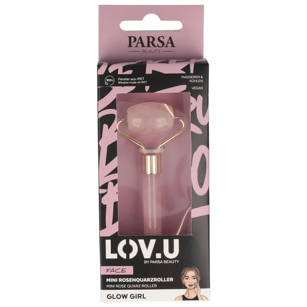 Parsa Beauty PARSA Beauty LOV.U Mini Rosenquarzroller Riesige Ersparnisse