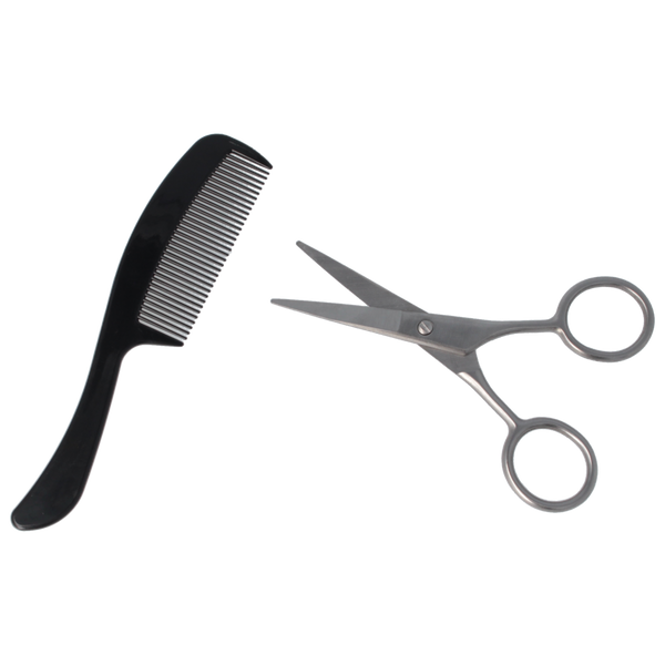 Parsa Beauty PARSA Beauty Black Edition Bart-Set - Schere und Kamm Bis zu 50% Rabatt
