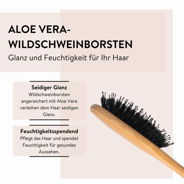 Parsa Beauty PARSA Beauty Bambus Pflegebürste groß oval mit Mischborsten aus FSC® -zertifiziertem Bambus Preisnachlass