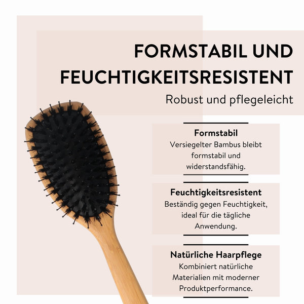 Parsa Beauty PARSA Beauty Bambus Pflegebürste groß oval mit Mischborsten aus FSC® -zertifiziertem Bambus Preisnachlass