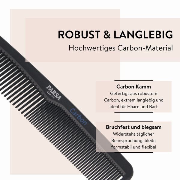 Parsa Beauty PARSA Beauty Carbon Frisierkamm VIP-Rabatte