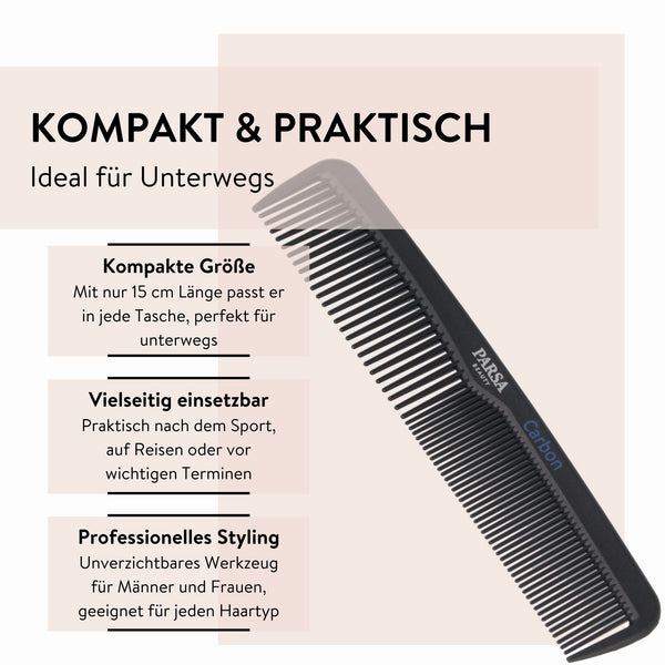 Parsa Beauty PARSA Beauty Carbon Frisierkamm VIP-Rabatte