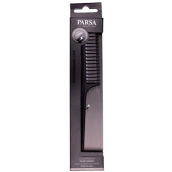 Parsa Beauty PARSA Beauty Professional Toupierkamm mit 3-reihiger Zahnung grau Begrenzte Freigabe