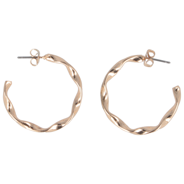 Parsa Beauty That's me by PARSA Beauty Creolen in Gold mit gewellter Optik Black Friday Preise