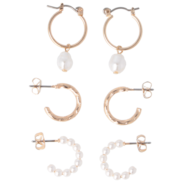 Parsa Beauty That's me by PARSA Beauty Ohrring-Set mit zeitlosen Perlendetails 2025