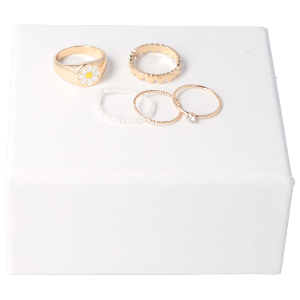 Parsa Beauty That's me by PARSA Beauty Ringset in Gold mit zeitlosen Design Auslauf