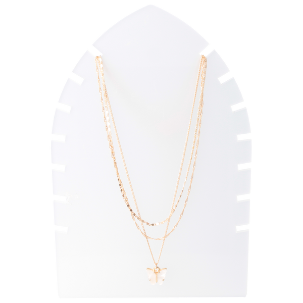 Parsa Beauty That's me by PARSA Beauty Kettenset mit drei goldenen Ketten und einem Schmetterling-Anhänger Fabrik Onlineshop