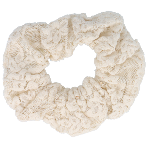 Parsa Beauty PARSA Beauty Scrunchie aus hellem Spitzenstoff und innenliegendem Curly Loop Rabatt