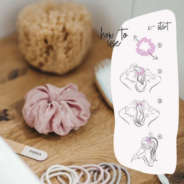 Parsa Beauty PARSA Beauty The Scrunchie Bella Rosie mit innovativen Biteys Saisonschlussverkauf
