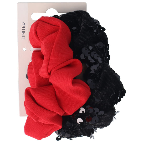 Parsa Beauty PARSA Beauty Scrunchie mehrfarbig 11cm 2Stk Vatertagsangebot