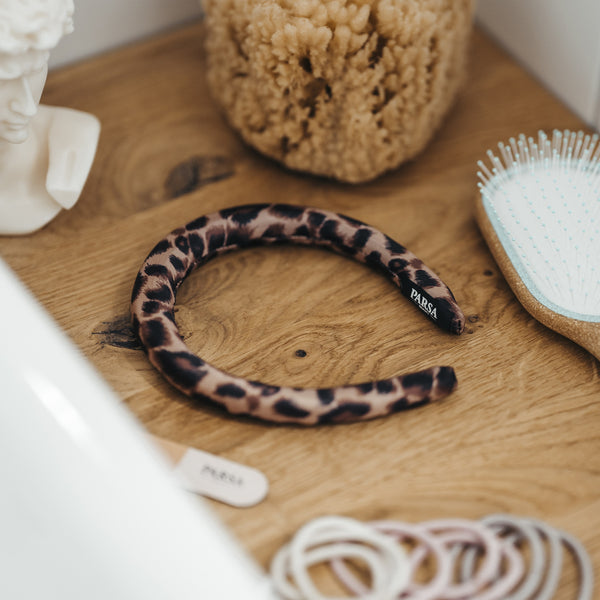 Parsa Beauty PARSA Beauty Comfy Hoop Kids Flamingo Haarreif mit innenliegender Komfortpolsterung Lagerräumung