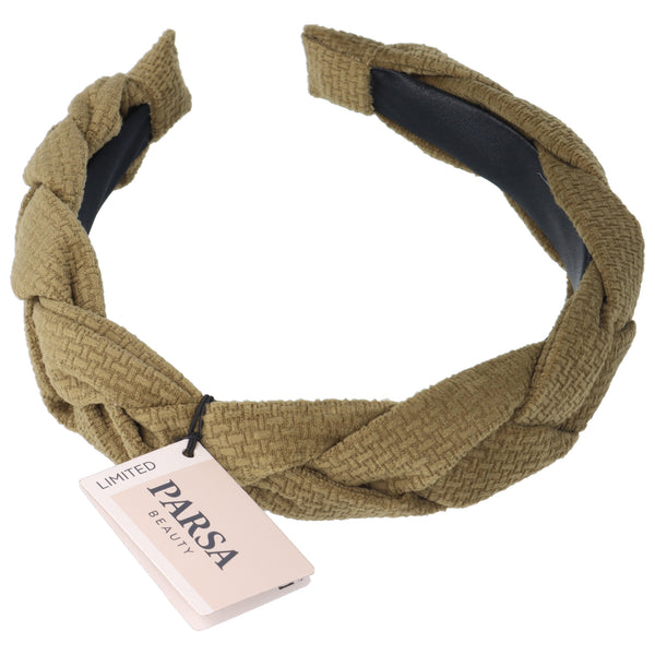 Parsa Beauty PARSA Beauty Haarreif geflochten grün Online Outlet