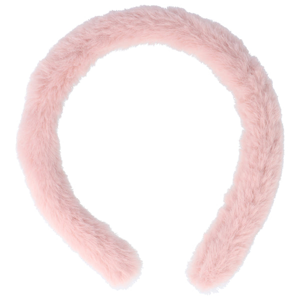 Parsa Beauty PARSA Beauty Haarreif Kunstfell rosa