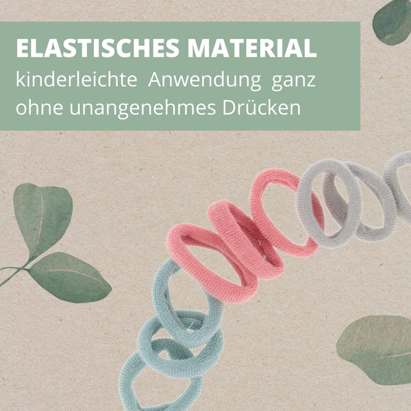 Parsa Beauty PARSA Beauty Nature Kids Haargummi gerippt mit Bambusviskose, 9 Stk Neuheiten