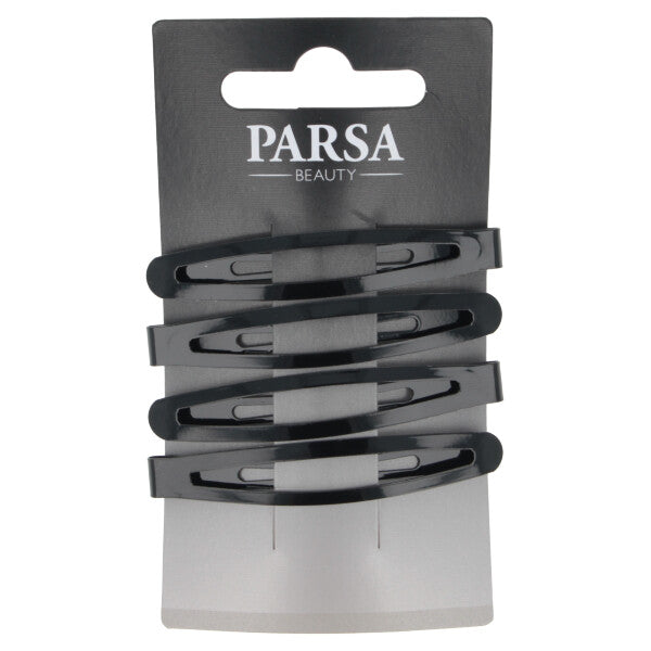 Parsa Beauty PARSA Beauty Haarclip oval schwarz shiny 4Stk Letzter Tag
