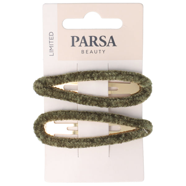 Parsa Beauty PARSA Beauty Haarclip Samt mehrfarbig 2Stk Nur für heute
