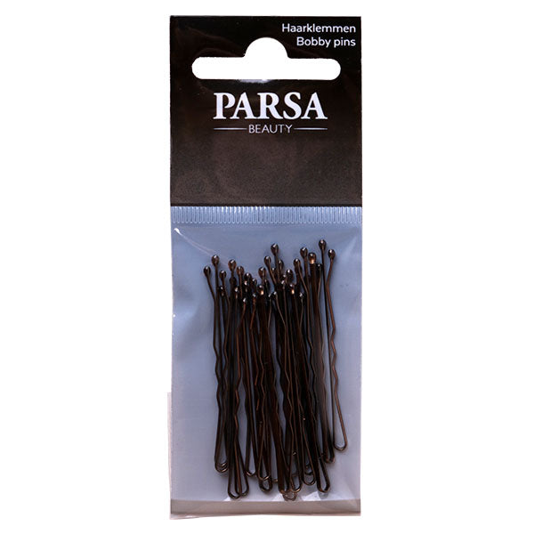 Parsa Beauty PARSA Beauty Haarklemmen 50mm, gewellt, braun 20Stk 50% Rabatt mit kostenlosem Versand