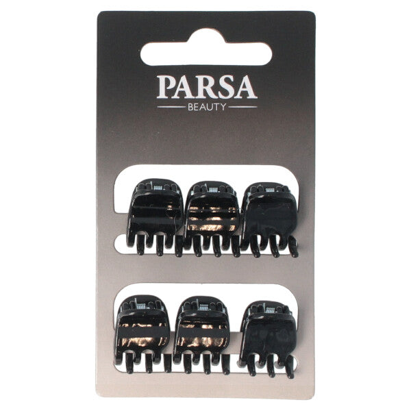 Parsa Beauty PARSA Beauty Haarklammer klein schwarz shiny 6Stk Günstiger Verkauf