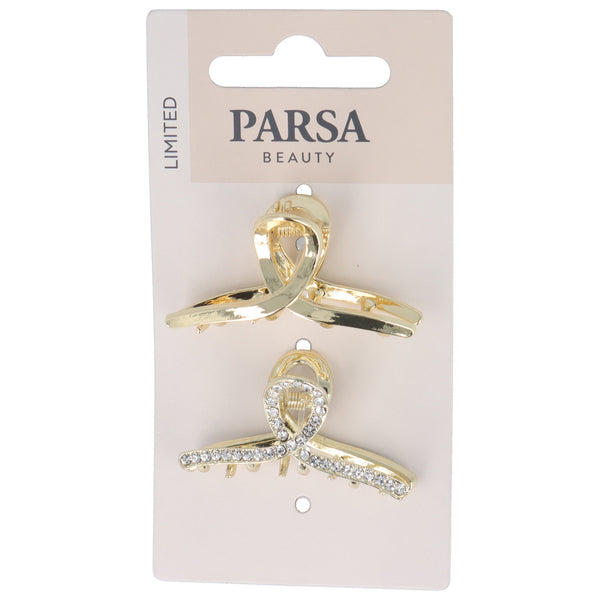 Parsa Beauty PARSA Beauty Haarklammer Strass gold 2Stk Meist gekauft
