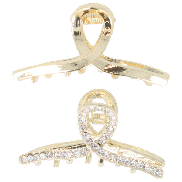 Parsa Beauty PARSA Beauty Haarklammer Strass gold 2Stk Meist gekauft