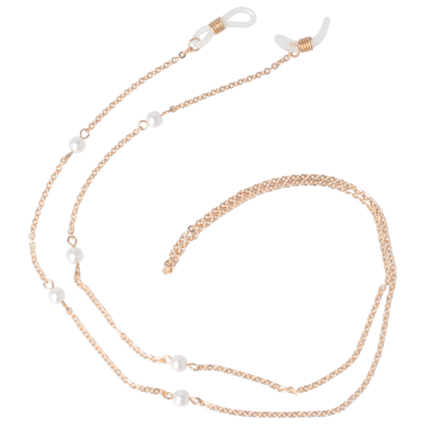 Parsa Beauty That's me by PARSA Beauty Sonnenbrillenkette in Gold mit Perlendetails Großer Ausverkauf
