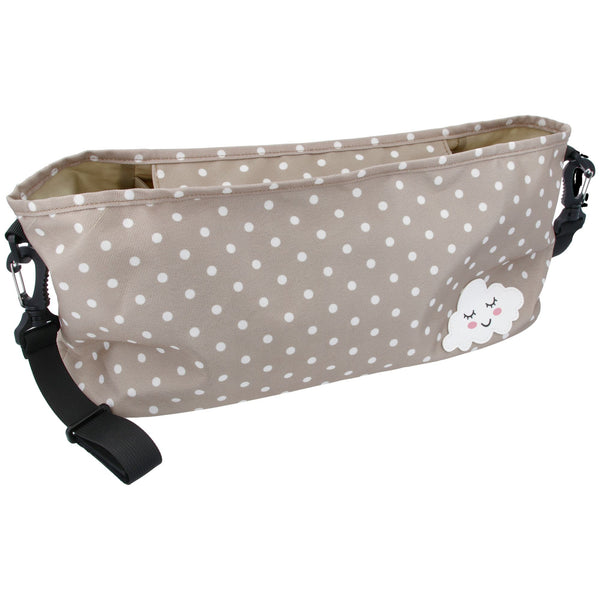 Parsa Beauty PARSA Baby Kinderwagentasche beige mit Wolkenstickerei Valentinstagsangebot
