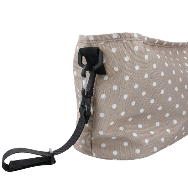 Parsa Beauty PARSA Baby Kinderwagentasche beige mit Wolkenstickerei Valentinstagsangebot
