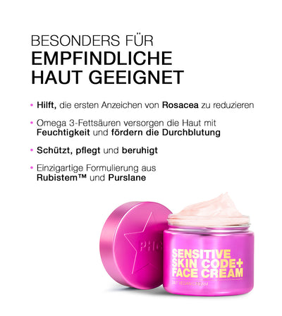 PHC Skincare SENSITIVE SKIN CODE+ FACE CREAM Clearance-Verkauf