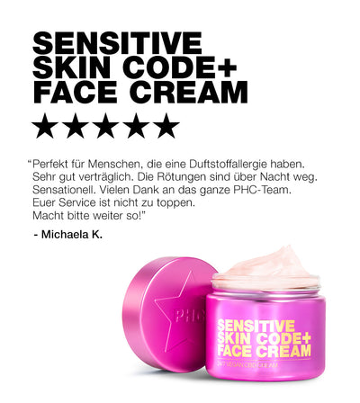PHC Skincare SENSITIVE SKIN CODE+ FACE CREAM Clearance-Verkauf