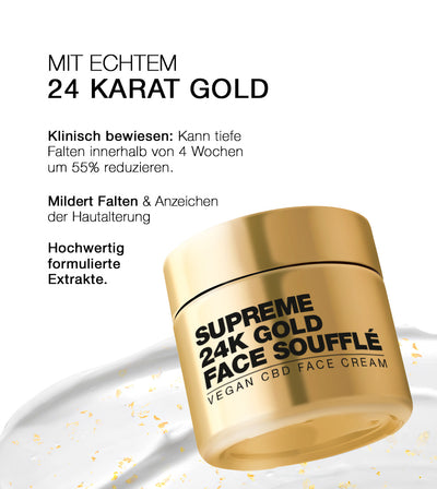 PHC Skincare SUPREME 24K GOLD FACE SOUFFLÉ Kostenloser Versand international