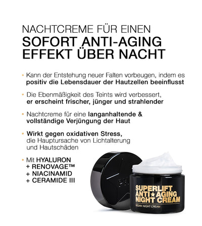 PHC Skincare SUPERLIFT ANTI-AGING NIGHT CREAM Begrenzt auf 3 Tage