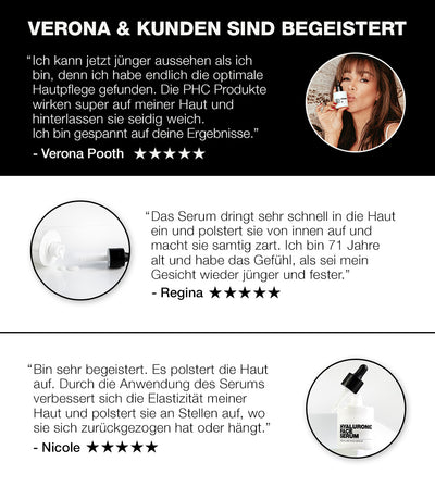 PHC Skincare HYALURONIC FACE SERUM Speichern exportieren