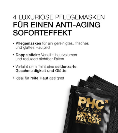 PHC Skincare SUPERLIFT ANTI-AGING FACE MASK Großer Ausverkauf