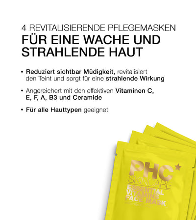 PHC Skincare ESSENTIAL VITAMINS FACE MASK Flash Sale
