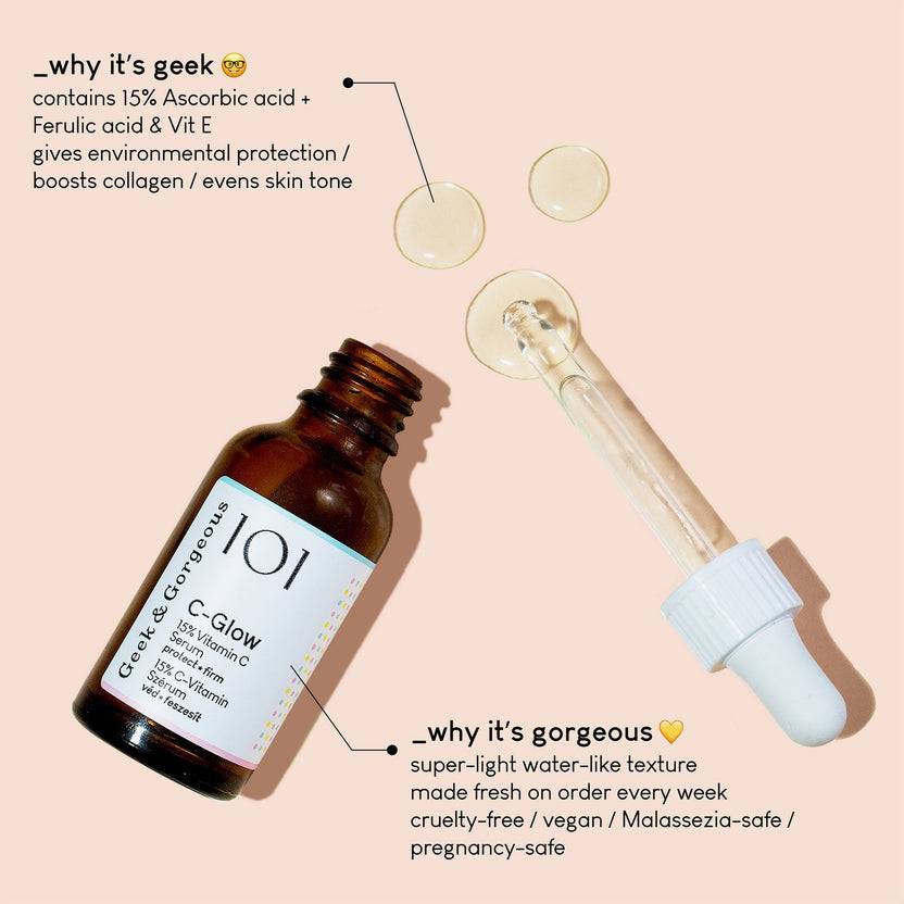 ﻿Geek & Gorgeous C-Glow (30ml) Letzte 2 Tage