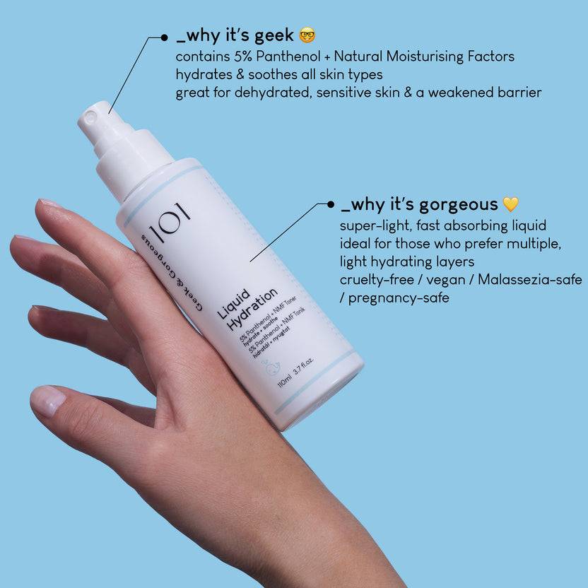 Geek & Gorgeous Liquid Hydration (110ml) Letzter Tag