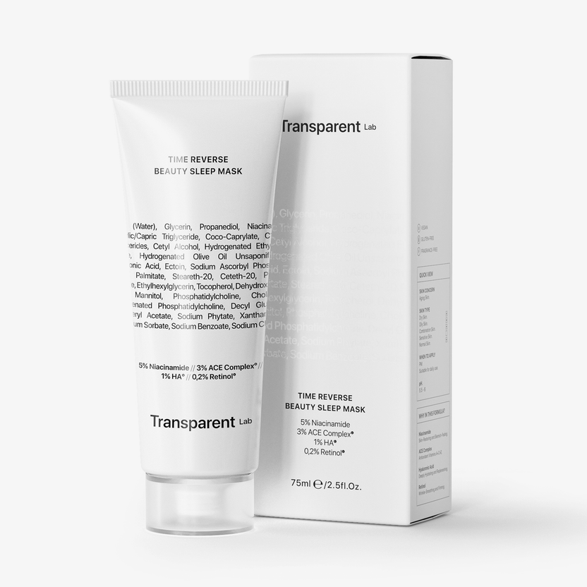Transparent Lab Time Reverse Beauty Sleep Mask (75ml) 50% Rabatt für begrenzte Zeit