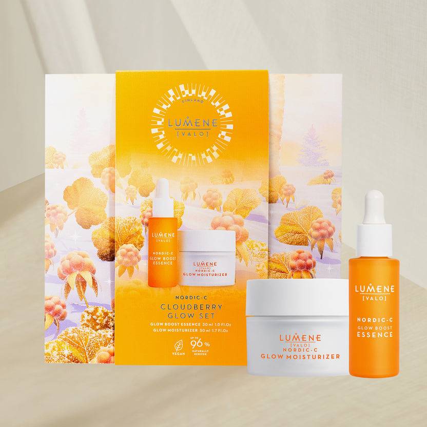 Lumene NORDIC-C [VALO] CLOUDBERRY GLOW SET 2024 (80ml) Meist gekauft