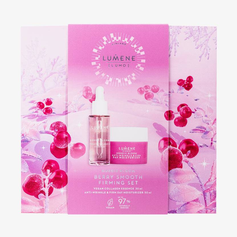 Lumene NORDIC BLOOM [LUMO] BERRY SMOOTH FIRMING SET 2024 (80ml) Kostenloser Versand