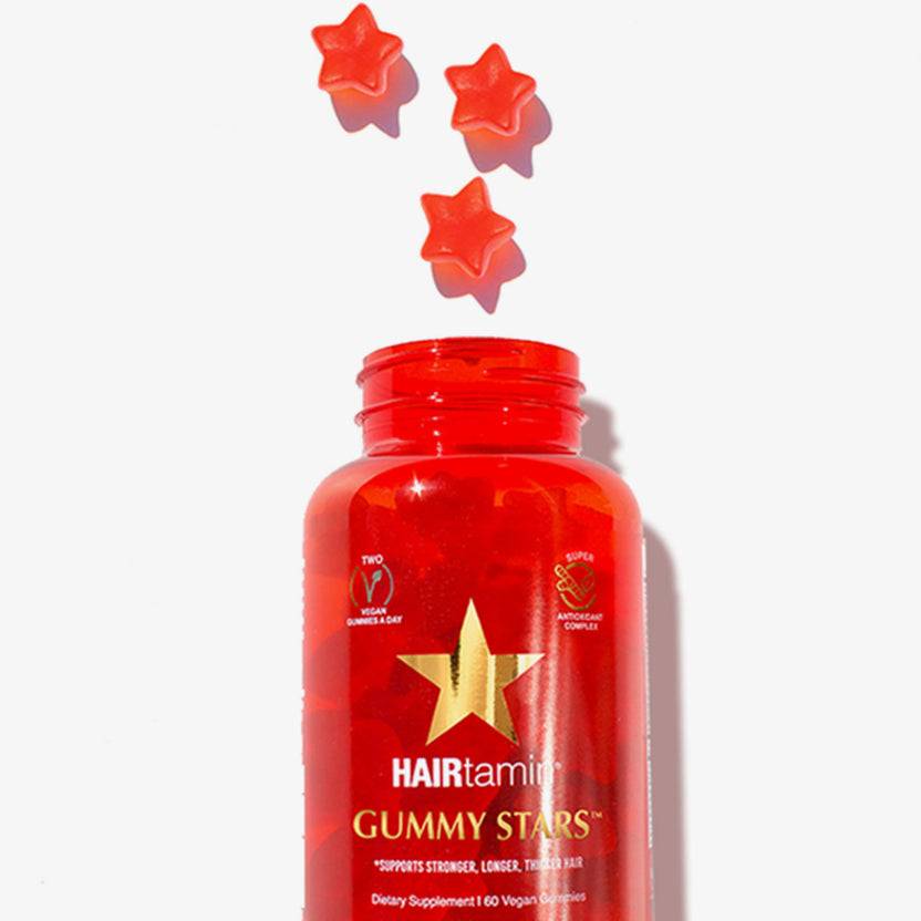 HAIRtamin Gummy Stars™ 1 Month Jubiläumsangebot