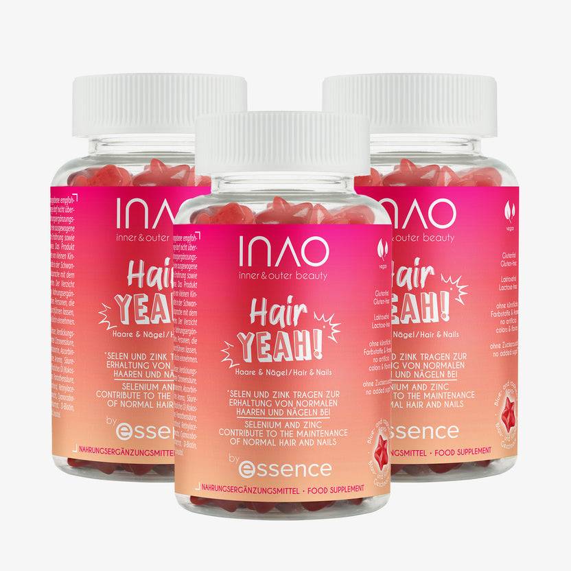INAO by Essence Hair Yeah Gummies 3 Month Bundle (486g) Nur für heute