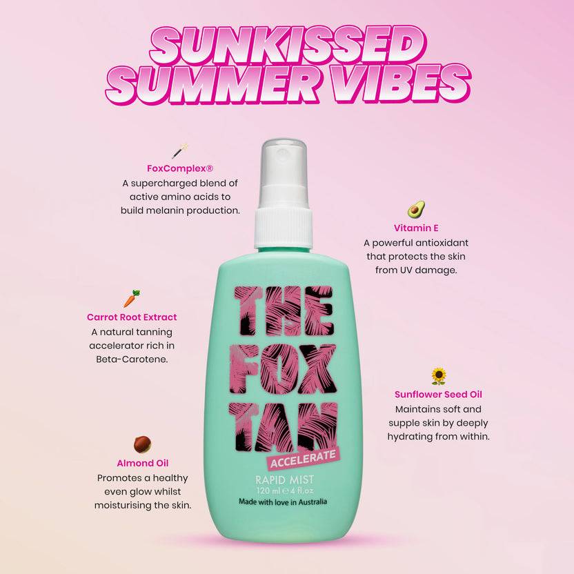The Fox Tan Rapid Tanning Mist (120ml) Clearance-Verkauf